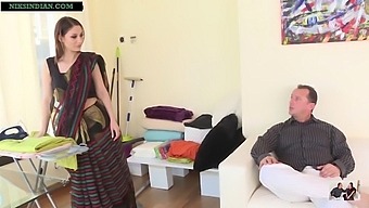 Mature Indian Housewife Gets Her Ass Fucked Hard