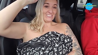 Car Strip Show During The Afternoon