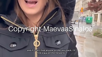Maevaa Sinaloa Desfruta De Ação De Pau Grande Com Seu Namorado Em Vídeo Hd.