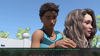Stepmom Sam'S Sunbathing Session Turns Into A Steamy 3d Adult Game